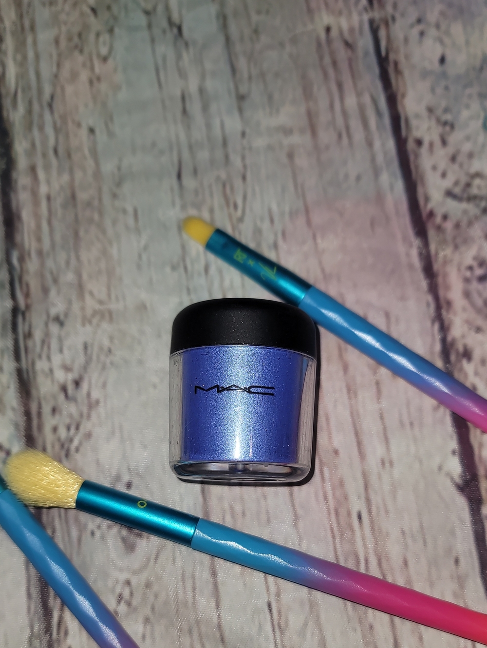 New Mac Blue Shimmer Pigment 7.5 G